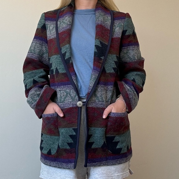 Julia Klein Vintage Southwestern Blazer - Picture 10 of 10